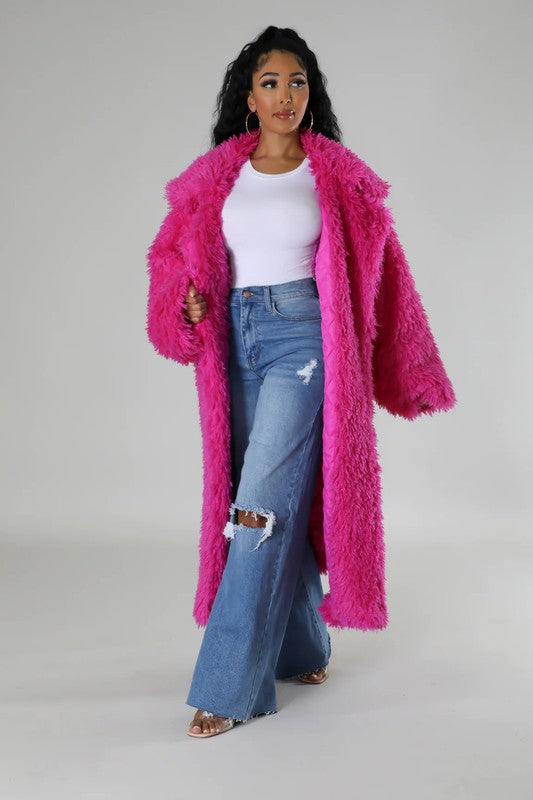 JENNY Fur Winter Heavy Jacket