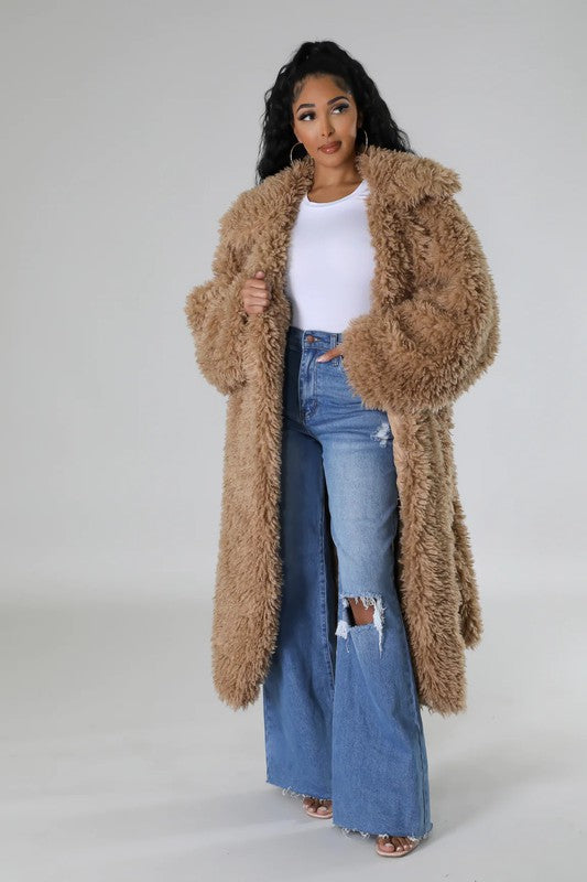 JENNY Fur Winter Heavy Jacket