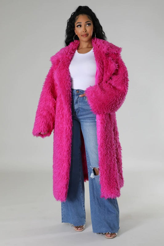 JENNY Fur Winter Heavy Jacket