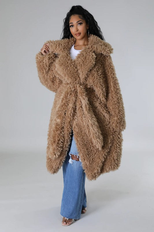 JENNY Fur Winter Heavy Jacket