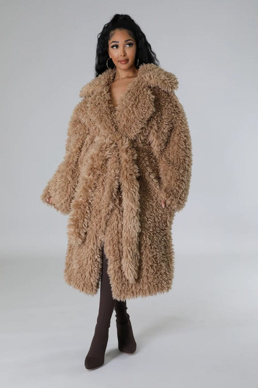 JENNY Fur Winter Heavy Jacket