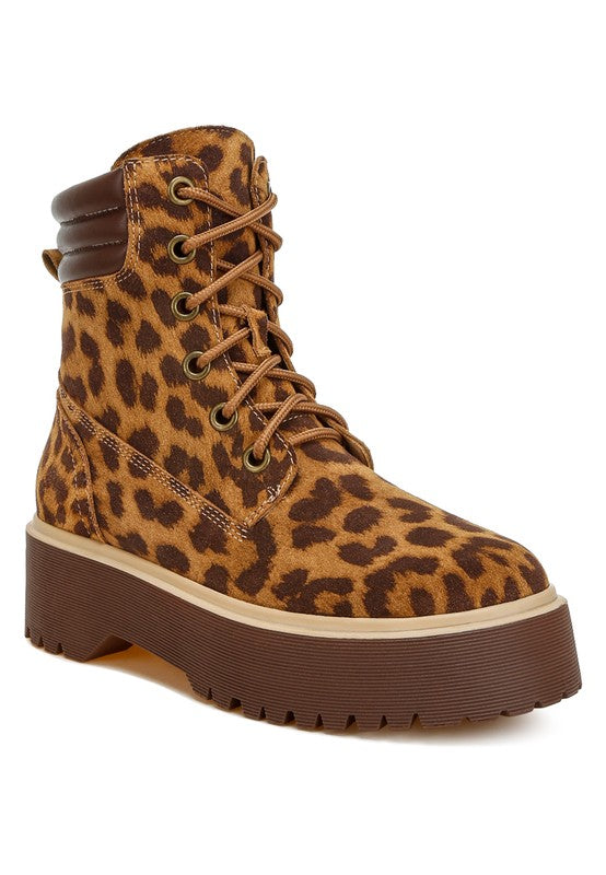 BIG MAMA leopard Boots - StreetChic
