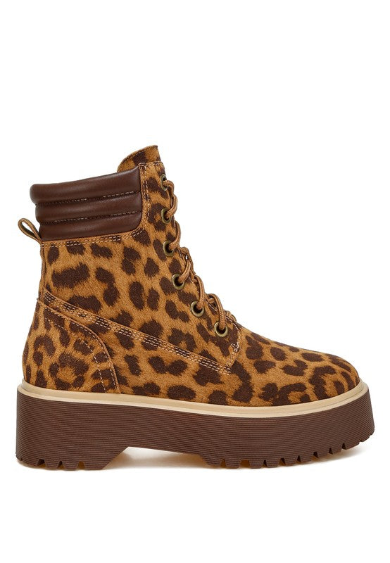 BIG MAMA leopard Boots - StreetChic