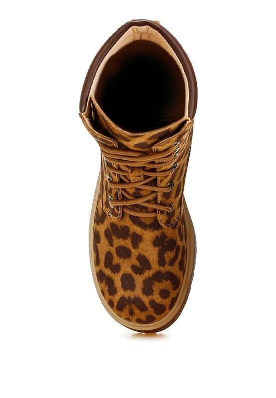 BIG MAMA leopard Boots - StreetChic