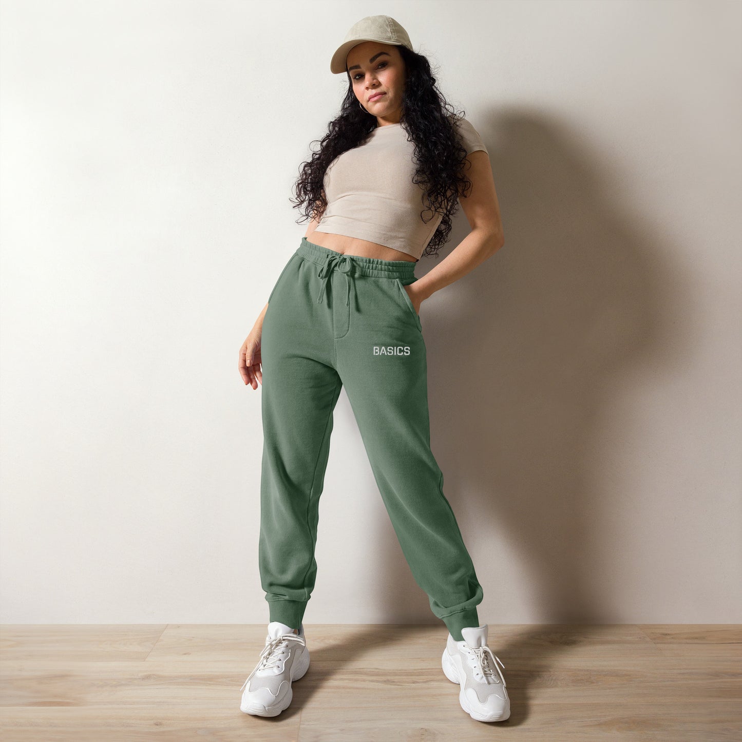 BASICS Unisex pigment-dyed sweatpants