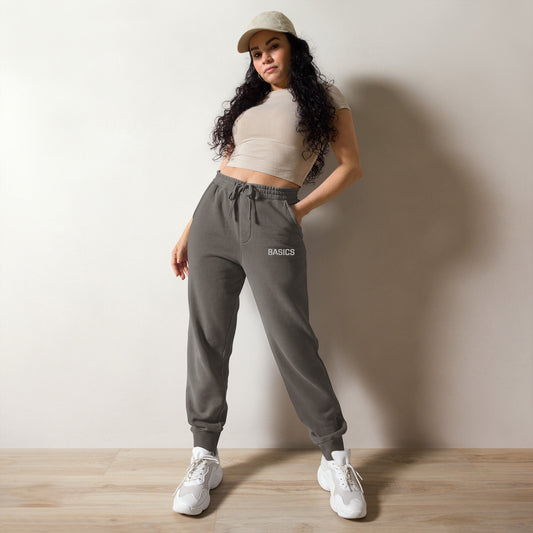 BASICS Unisex pigment-dyed sweatpants