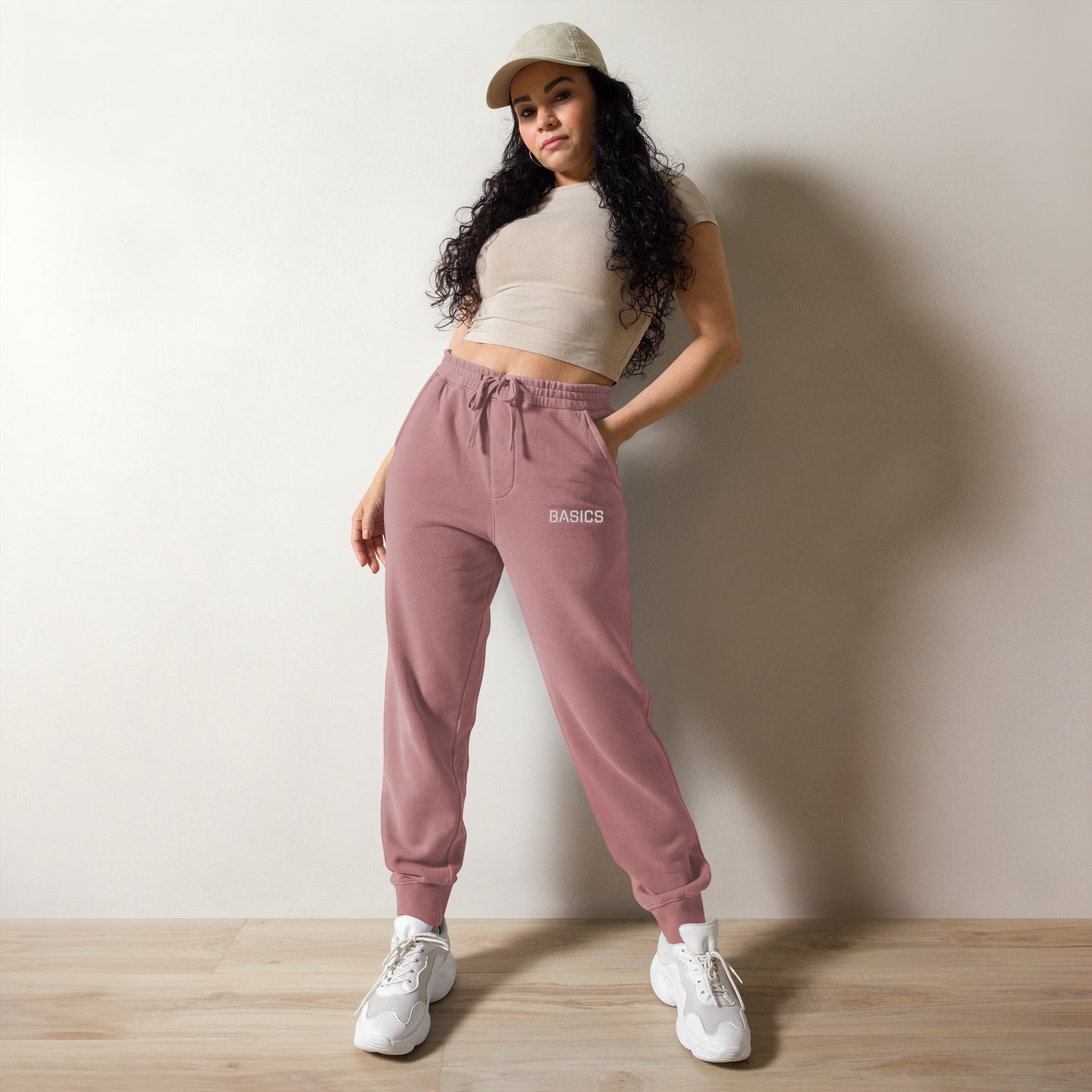 BASICS Unisex pigment-dyed sweatpants