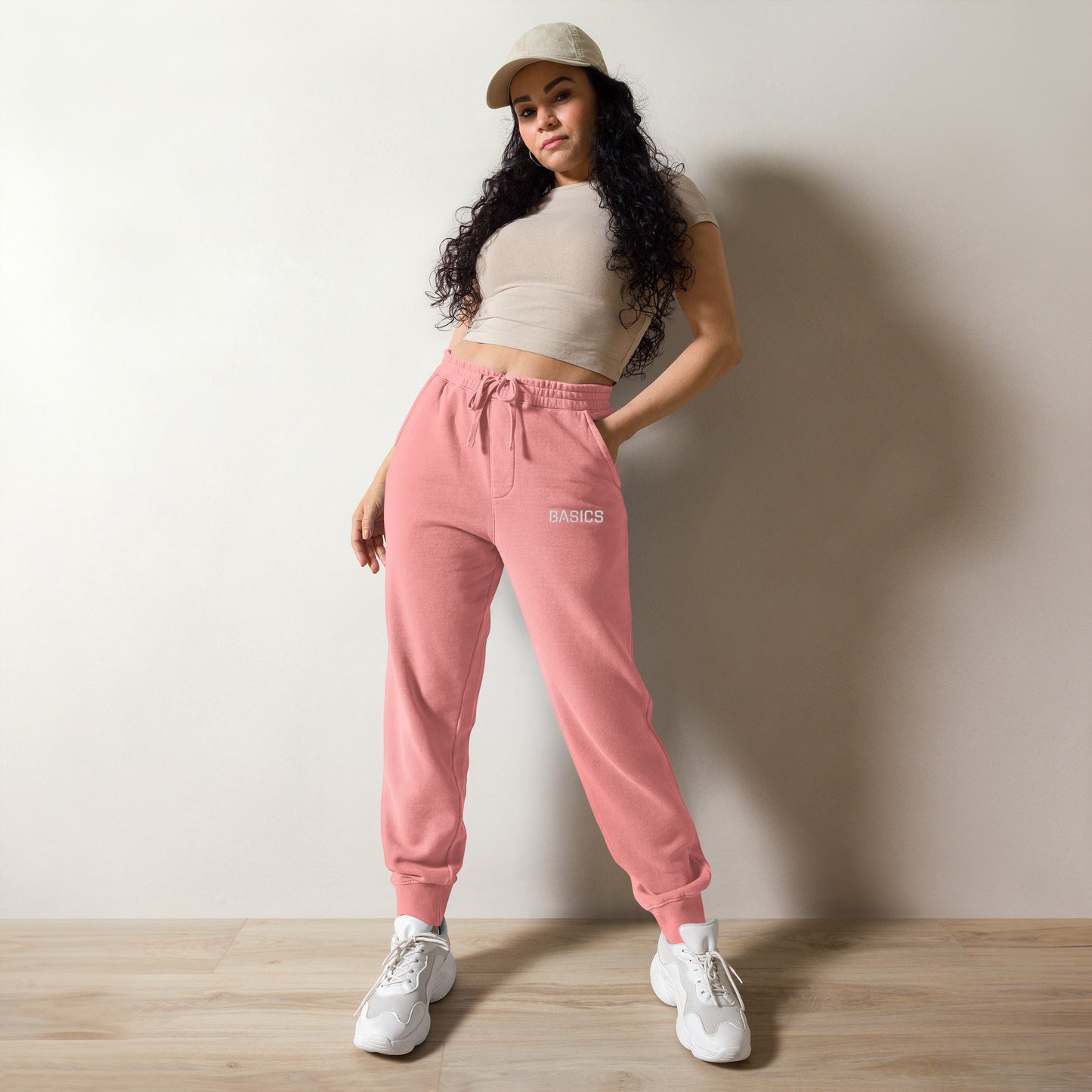 BASICS Unisex pigment-dyed sweatpants