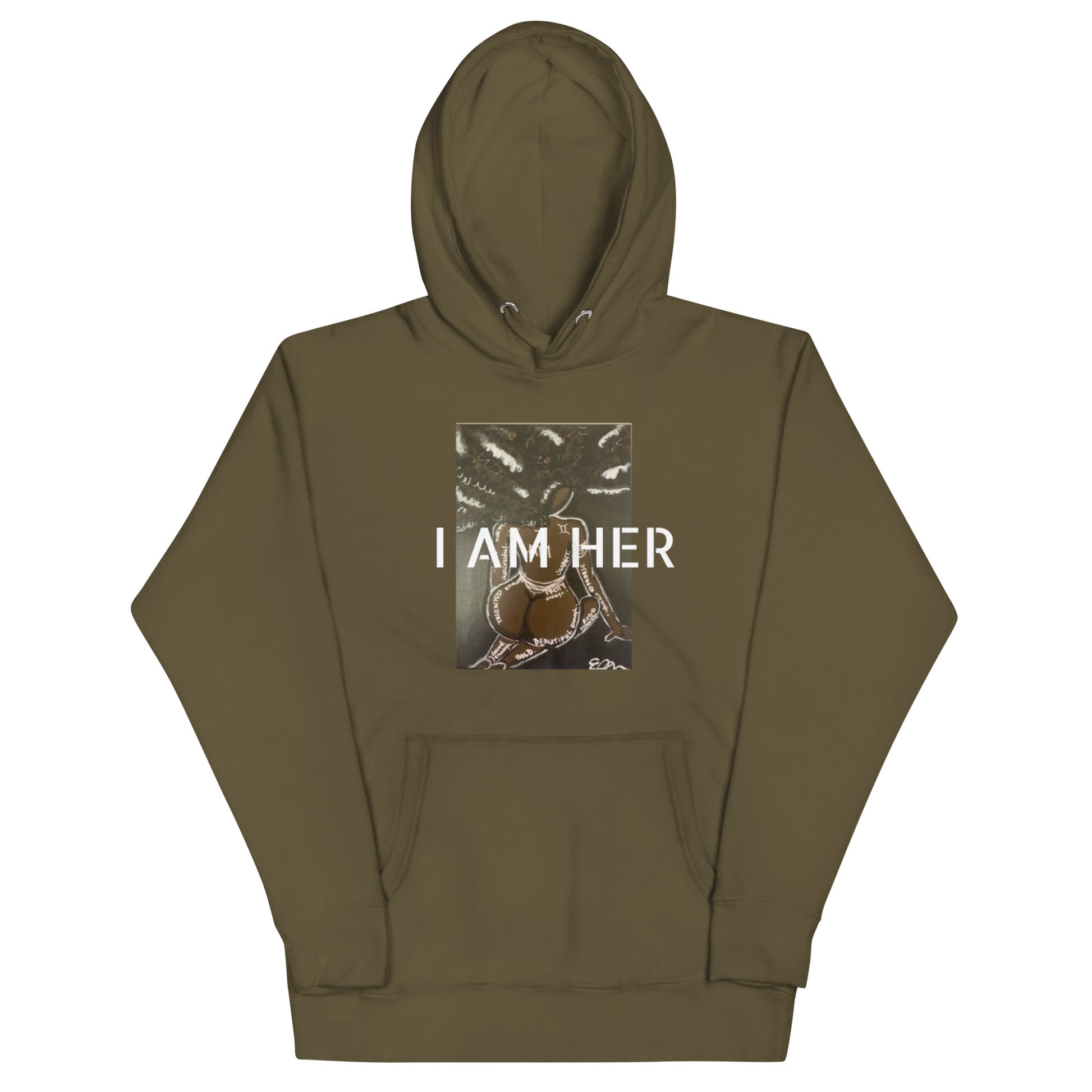 I AM HER Unisex Hoodie - StreetChic